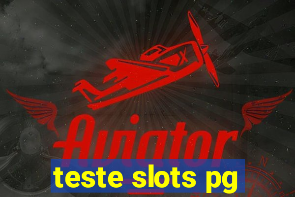 teste slots pg